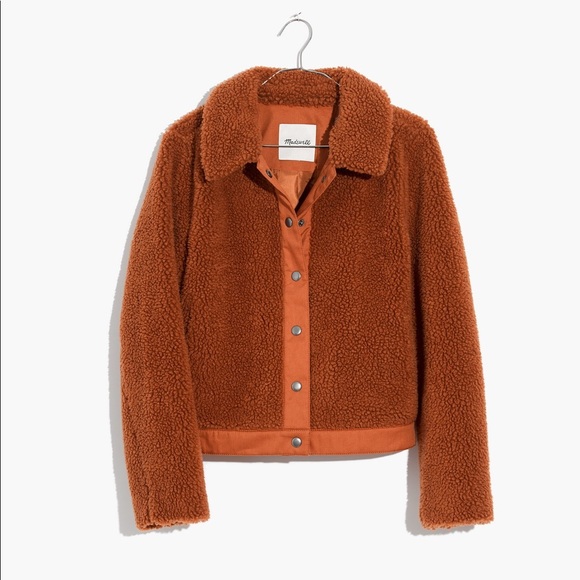 Madewell Jackets & Blazers - Madewell Sherpa Portland jacket size xxs